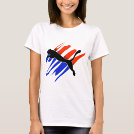 T-shirt Dynamic Energy – Abstract Bold Colors Graphic Tee