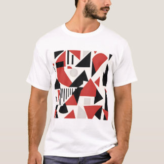 T-shirt Dynamic Geometric Abstraction