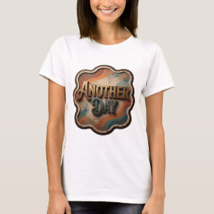 T-shirt Dynamic Gold ANOTHER DAY Imprimé