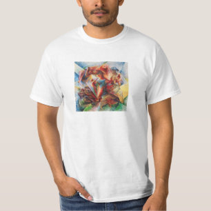 T-shirt Dynamisme D'Un Joueur De Football Par Umberto Bocc