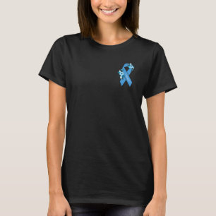 T-shirt Dyskinesia Cilien Primaire Respirateur arc-en-ciel