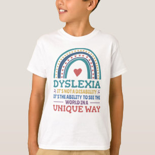 T-shirt Dyslexia