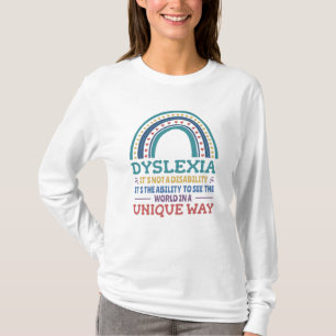 T-shirt Dyslexia