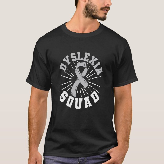 T-shirt Dyslexia Awareness  11 (Devant)