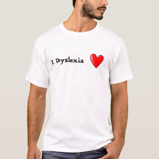 T-shirt Dyslexie