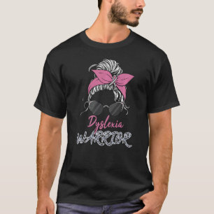 T-shirt Dyslexie Guerrier Dyslexie Enseignant Dyslexie Thé