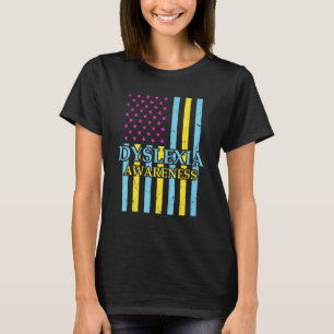 T-shirt Dyslexie Sensibilisation Professeur Thérapeute Dra