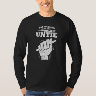 T-shirt Dyslexique Sont Tepeople Poo Dyslexie Adhd