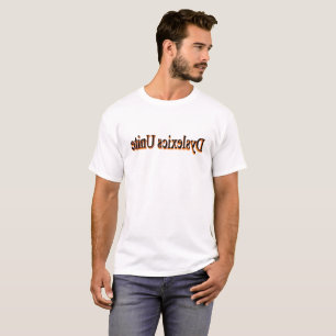 T-shirt Dyslexique Unite tee - shirt