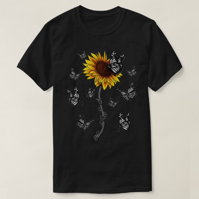 T-shirt Dysplasie fibromusculaire Sensibilisation Maladie  (Design devant)