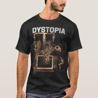 T-shirt Dystopia - Techno-Dystopian Streetwear Design