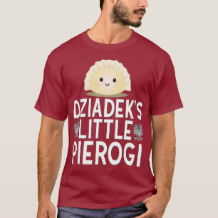 T-shirt Dziadek Little Pierogi Kids Polonais Pride Pologne