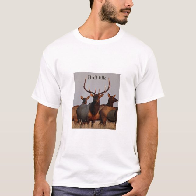 T-shirt E66 Elcs et vaches taureaux (Devant)