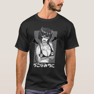 T-shirt E:\AnhgocUpZZ\Ahegao waifu matériel chemise lewd D