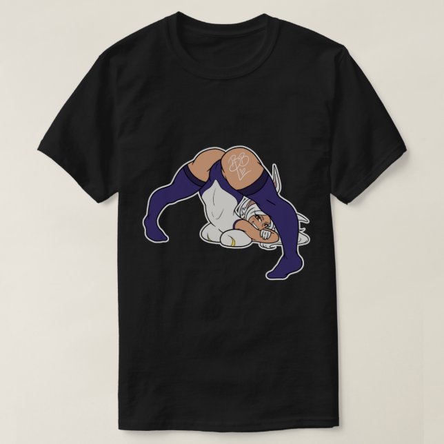 T-shirt E:\AnhgocUpZZ\Pro Hero Miruko Jack-O pose .png (Design devant)
