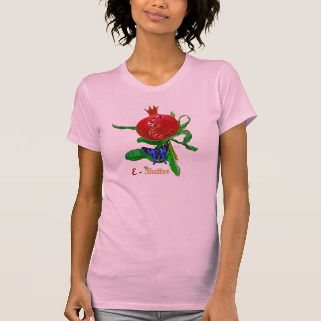 T-shirt E-Beurre par Ève (Devant)