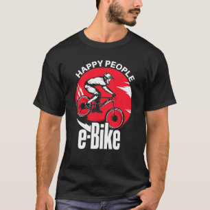 T-shirt E Biker E Bike Dit J'Aime E Biking