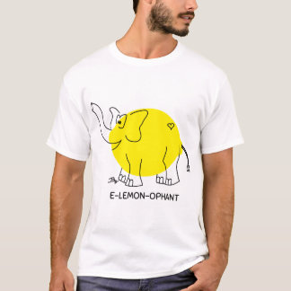T-shirt E-citron-ephant