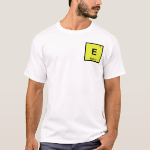 T-shirt E - Electra Chimie Grecque Symbole du tableau péri