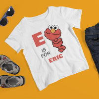 E est pour Elmo | Ajouter Votre Nom
