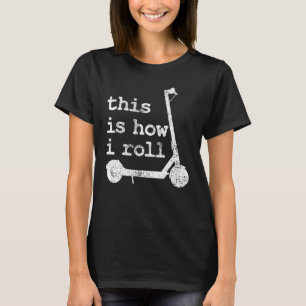 T-shirt E Scooter Kick Electronic