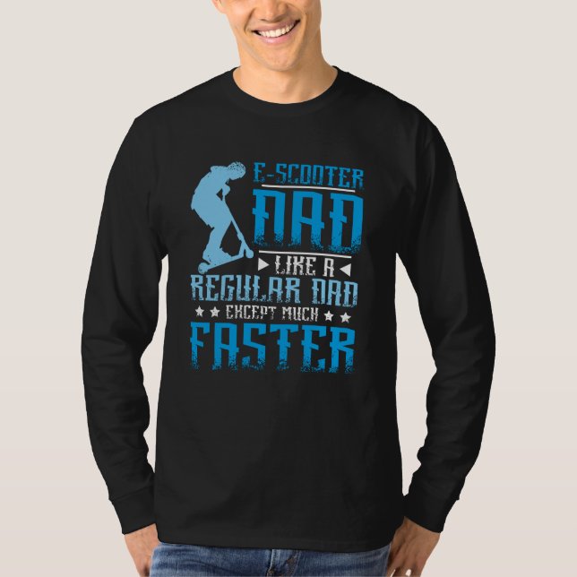 T-shirt E Scooter papa (Devant)