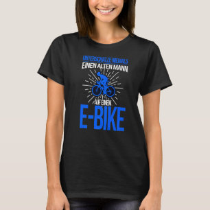 T-shirt E Vélo Hommes dire électrique Vélo homme vélo