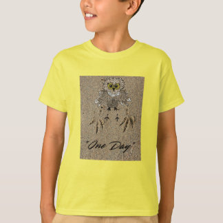 T-shirt Eagle Baby & Footprints in the Sand "One Day"