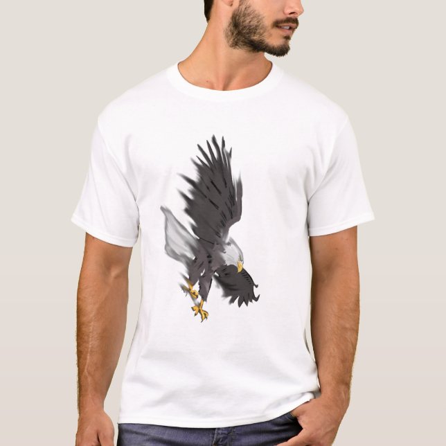 T-shirt Eagle chauve de plongée (Devant)