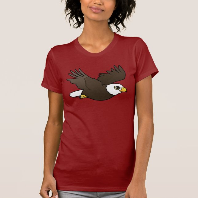 T-shirt Eagle chauve en vol (Devant)
