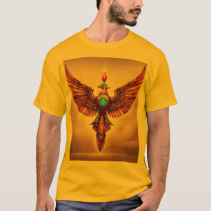 T-shirt Eagle de cristal : Esprit sauvage libéré
