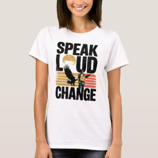 T-shirt Eagle Hitchhiker Sunset Silhouette