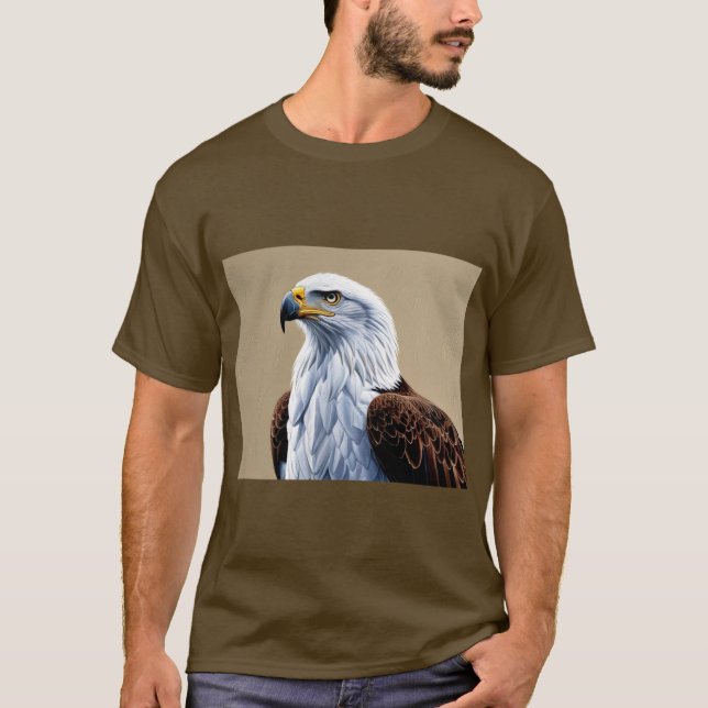 T-shirt Eagle Homme : Parfait Style Été (Devant)