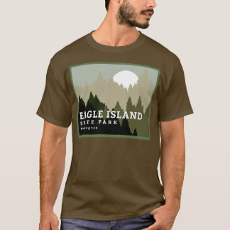T-shirt Eagle Island State Park Washington Trees and Fores