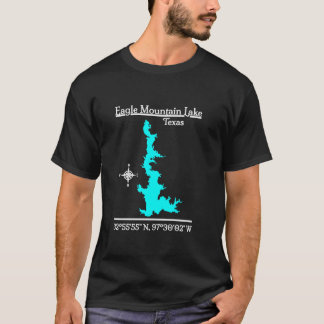 T-shirt Eagle Mountain Lake Texas Long Sleeve T Shirt