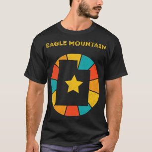 T-shirt Eagle Mountain Utah Souvenir Vintage désaffecté 1