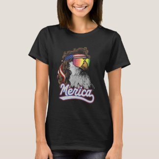 T-shirt Eagle Mullet Merica 4 juillet Usa Patriotic 15