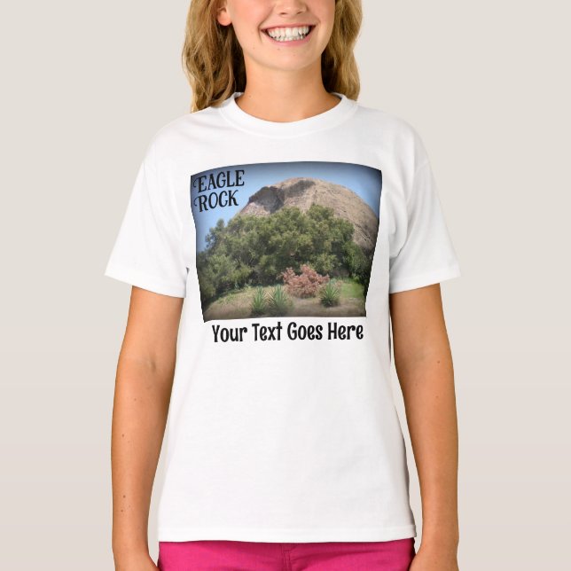 T-shirt Eagle Rock California Monument Personnalisable (Devant)