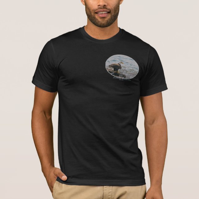 T-shirt Eagle sur la plage (Devant)