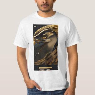 T-shirt Eagle Vision — Page de destination UI Luxe Sombre
