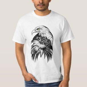 T-shirt Eagle Wild Animal Nature Illustration Art tatouage