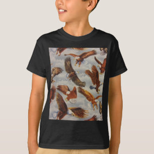 T-shirt Eagles chauve en vol