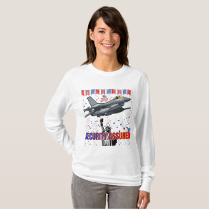 T-shirt Eagle's Freedom Flight blanc