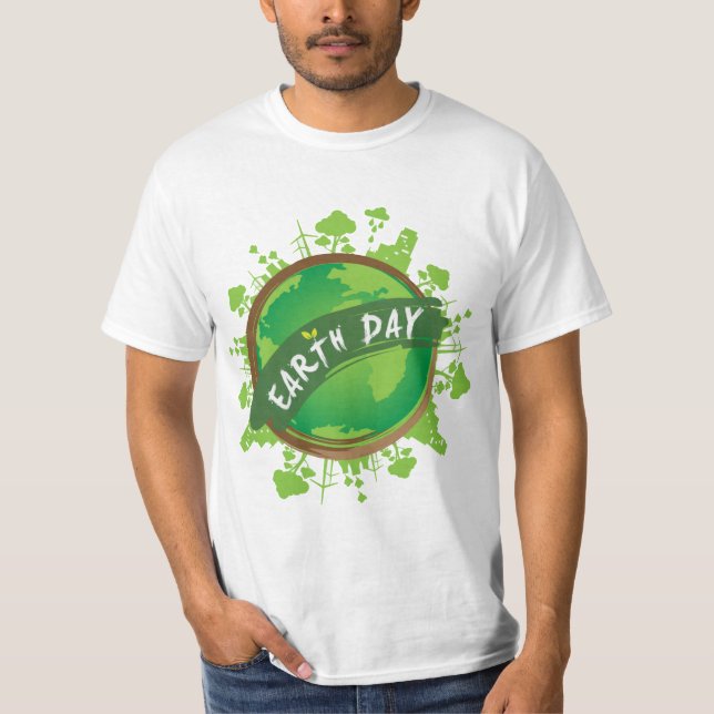 T - Shirt "Earth Day" (Vorderseite)