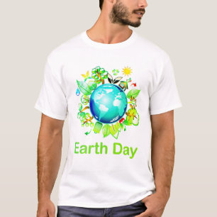 T-shirt earth day  celebration 2023
