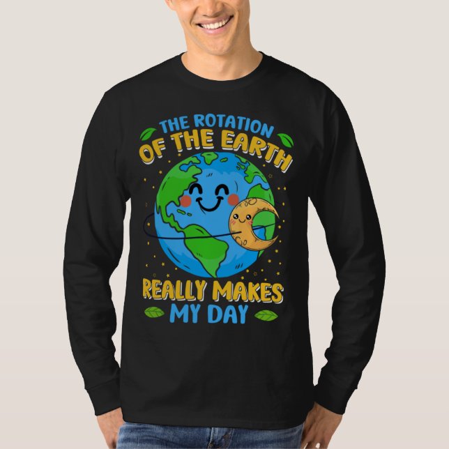 T-shirt Earth Day Planet Vegan Animals Environment Generic (Devant)