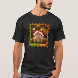 T-shirt EARTH FOVER De l'environnement Protection Timbre C