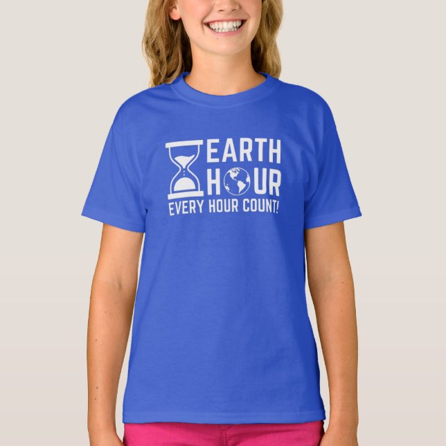 T-Shirt Earth Hour (Devant)