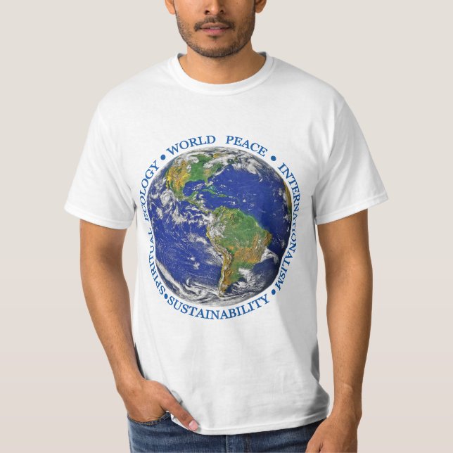 T-SHIRT EARTHOPIE (Devant)
