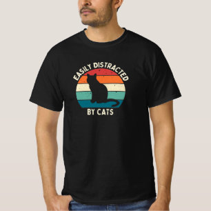 T-shirt Easily Distracted By Cats